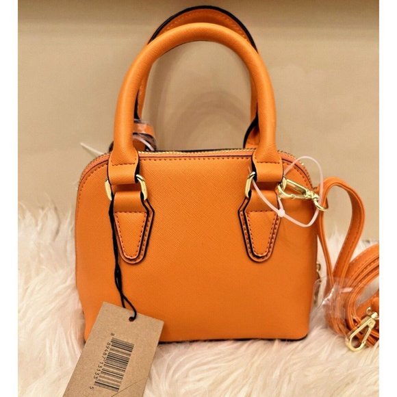 NWT STEVE MADDEN BFAITH ORANGE MINI CROSSBODY HAND BAG TIK TOK VIRAL TRENDY - Picture 2 of 7